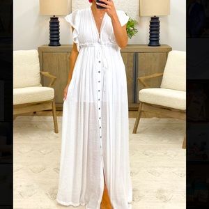Shop Talulah Lennon Maxi in white